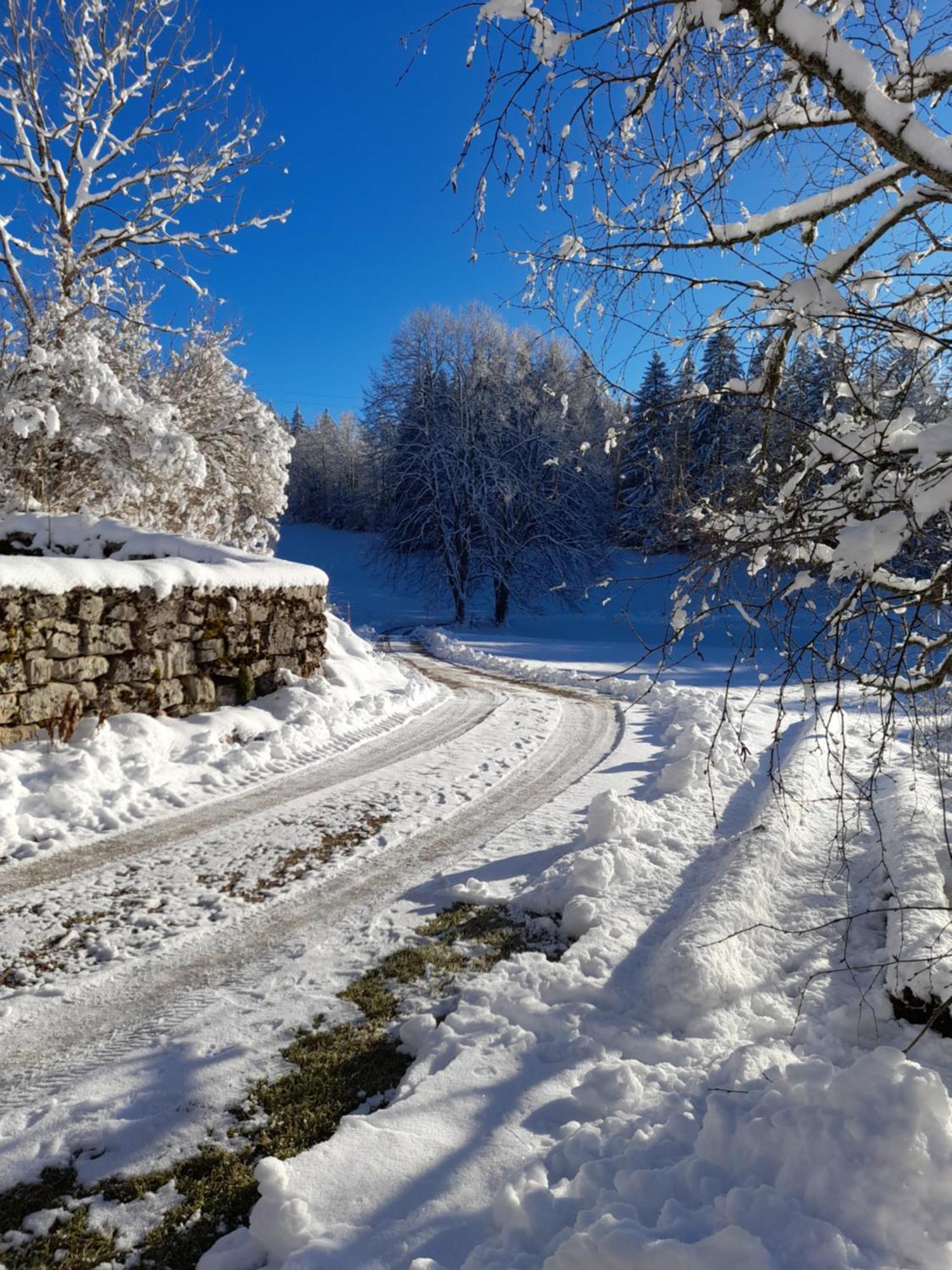 Ch'Tit Jura Les Moussieres Exterior foto